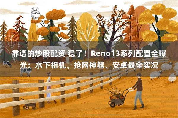 靠谱的炒股配资 稳了！Reno13系列配置全曝光：水下相机、抢网神器、安卓最全实况