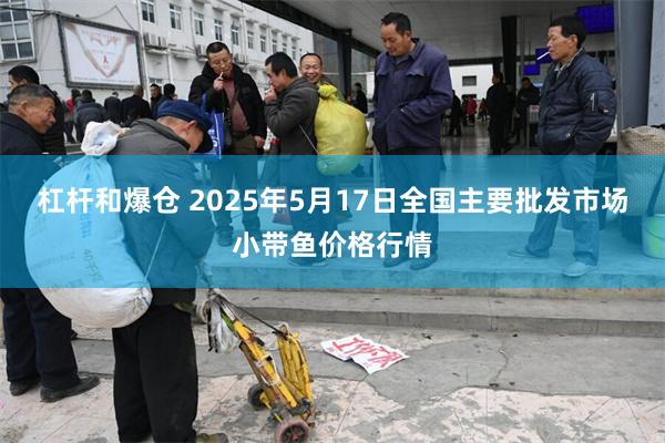 杠杆和爆仓 2025年5月17日全国主要批发市场小带鱼价格行情